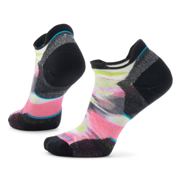 Skarpety Smartwool Run Targeted Cushion Low Ankle Socks damskie czarno-różowe