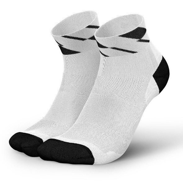 Skarpety Incylence Ultralight Angles Short White (Low Cut) biało-czarne