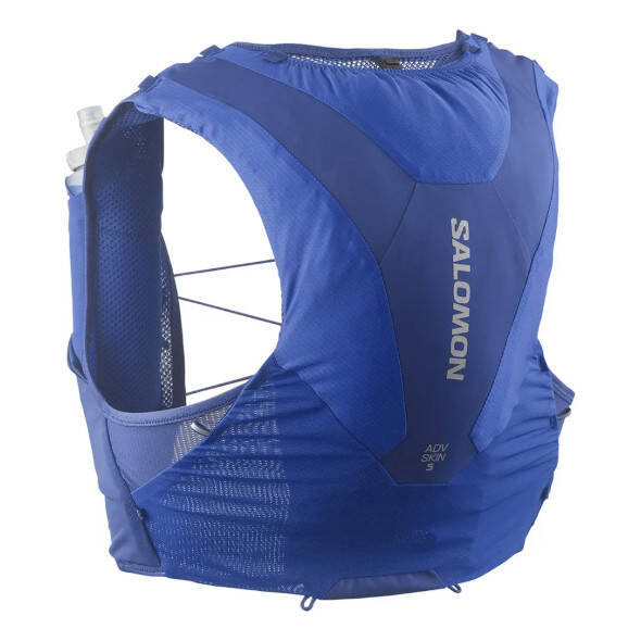 Plecak Salomon Adv Skin 5 niebieski - 5 l z flaskami