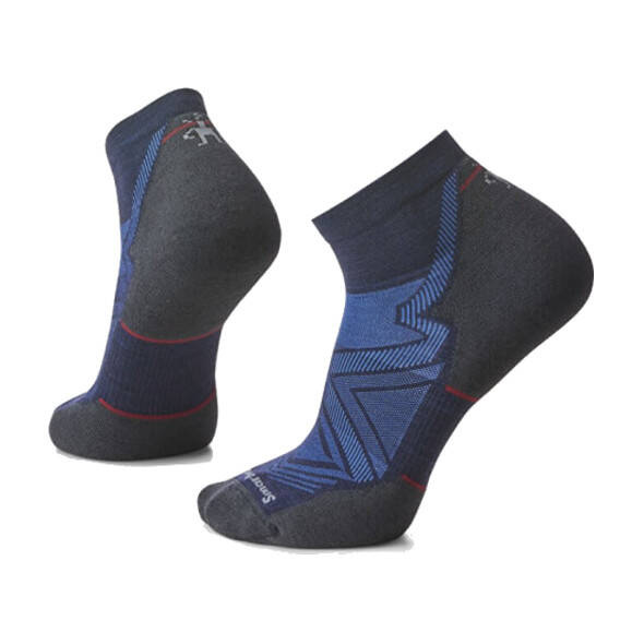 Skarpety Smartwool Run Targeted Cushion Ankle Socks granatowo-szare